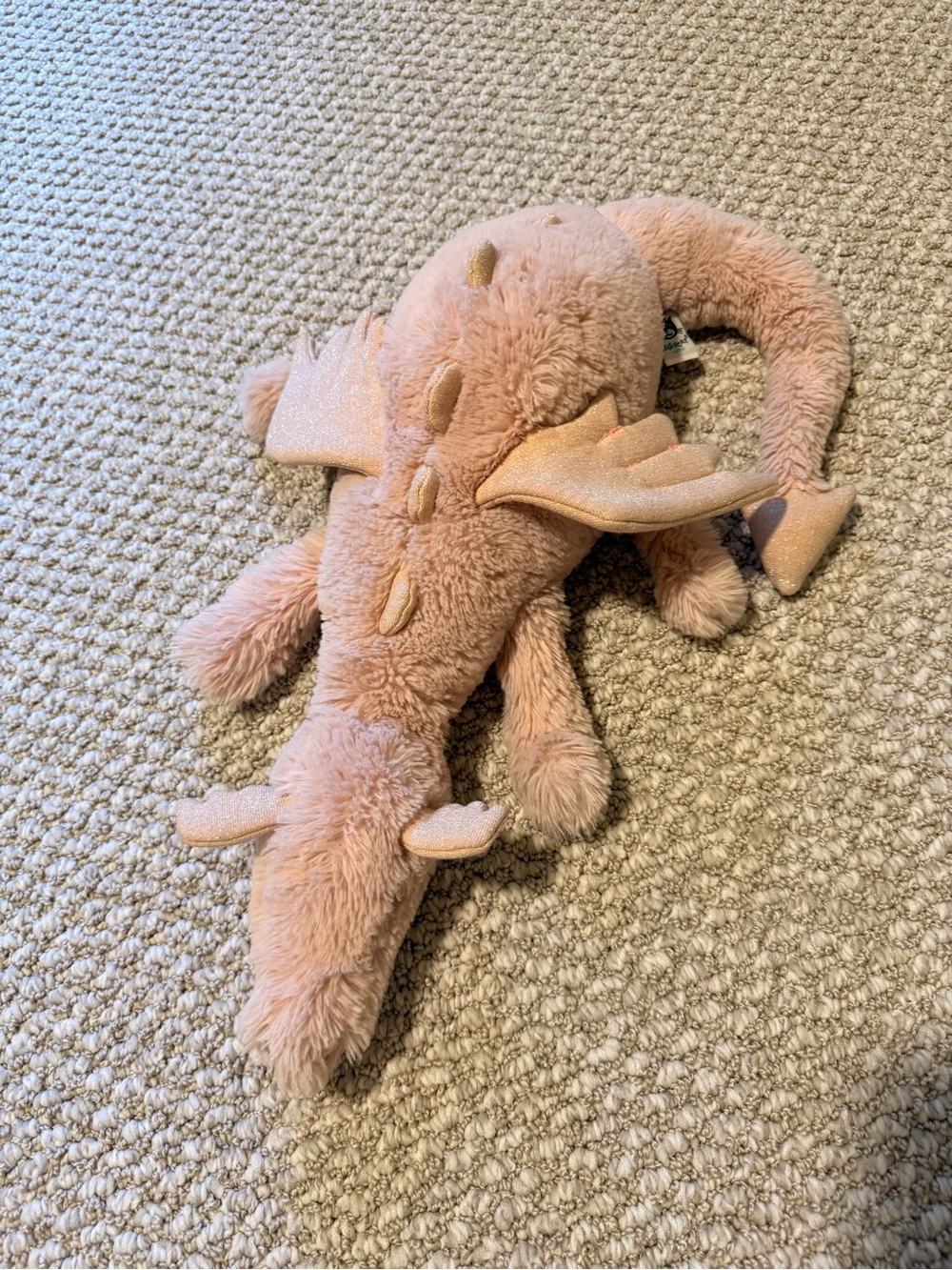 Jellycat little rose dragon